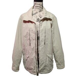 Banana Republic Cargo Safari‎ Jacket Mens Large Utility Khaki A39